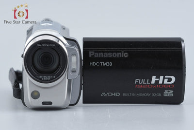 【中古】Panasonic パナソニック HDC-TM30 オニキスブラック フルハイビジョンビデオカメラ