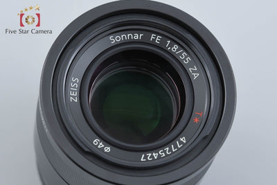 【中古】SONY ソニー Carl Zeiss Sonnar FE 55mm f/1.8 ZA T* SEL55F18Z