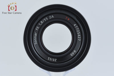 【中古】SONY ソニー Carl Zeiss Sonnar FE 55mm f/1.8 ZA T* SEL55F18Z
