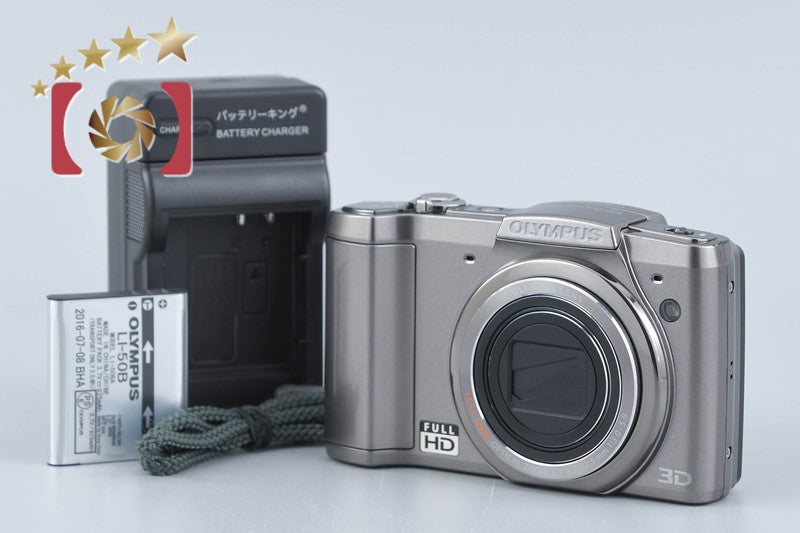【中古】OLYMPUS オリンパス SZ-20 シルバー コンパクトデジタルカメラ