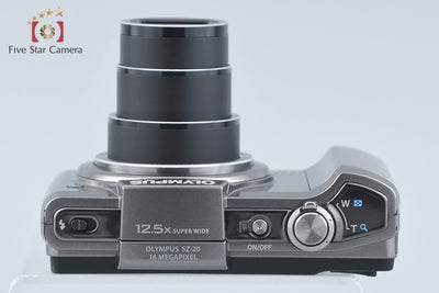 【中古】OLYMPUS オリンパス SZ-20 シルバー コンパクトデジタルカメラ