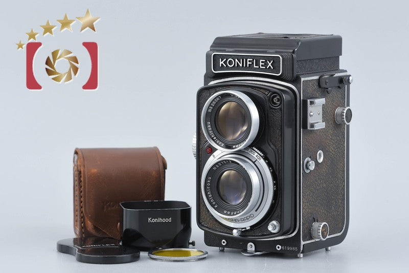 【中古】Konica コニカ Konishiroku KONIFLEX 二眼レフカメラ