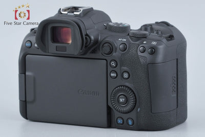 【中古】Canon キヤノン EOS R6 ミラーレス一眼カメラ シャッター回数僅少 元箱付き