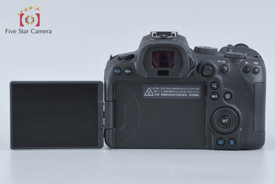 【中古】Canon キヤノン EOS R6 ミラーレス一眼カメラ シャッター回数僅少 元箱付き