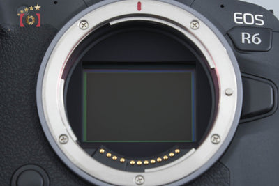 【中古】Canon キヤノン EOS R6 ミラーレス一眼カメラ シャッター回数僅少 元箱付き