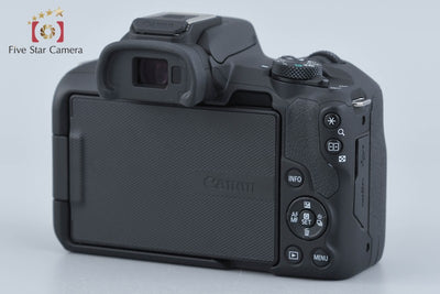 【中古】Canon キヤノン EOS R50 RF-S 18-45 IS STM レンズキット ブラック シャッター回数僅少 元箱付き
