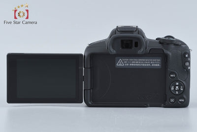 【中古】Canon キヤノン EOS R50 RF-S 18-45 IS STM レンズキット ブラック シャッター回数僅少 元箱付き