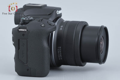 【中古】Canon キヤノン EOS R50 RF-S 18-45 IS STM レンズキット ブラック シャッター回数僅少 元箱付き