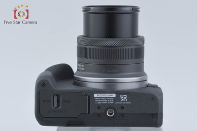 【中古】Canon キヤノン EOS R50 RF-S 18-45 IS STM レンズキット ブラック シャッター回数僅少 元箱付き