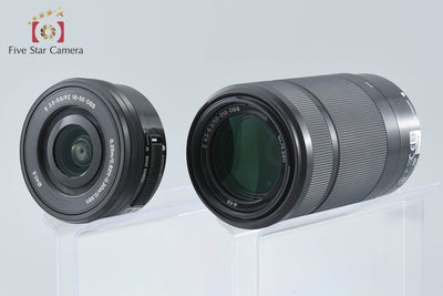 【中古】SONY ソニー α6400 ILCE-6400 ダブルズームレンズキット ブラック シャッター回数僅少 元箱付き 多言語対応