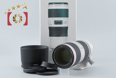 【中古】Canon キヤノン EF 70-200mm f/4 L IS II USM 元箱付き