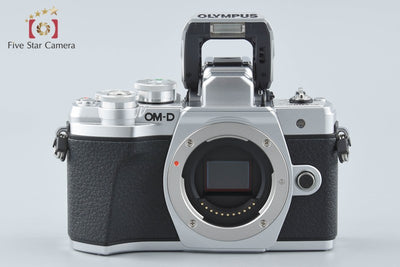 【中古】OLYMPUS オリンパス OM-D E-M10 Mark III EZ ダブルズームキット シルバー シャッター回数僅少 元箱付き
