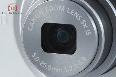 【中古】Canon キヤノン PowerShot A3500 IS シルバー コンパクトデジタルカメラ