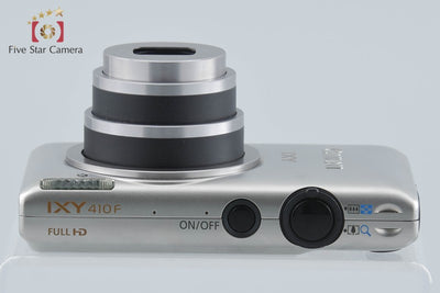【中古】Canon キヤノン IXY 410F シルバー コンパクトデジタルカメラ 元箱付き