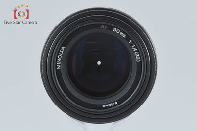 【中古】MINOLTA ミノルタ AF 50mm f/1.4 旧タイプ