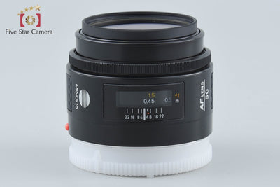 【中古】MINOLTA ミノルタ AF 50mm f/1.4 旧タイプ