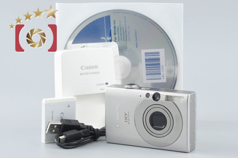 【中古】Canon キヤノン IXY Digital 25 IS シルバー コンパクトデジタルカメラ
