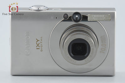 【中古】Canon キヤノン IXY Digital 25 IS シルバー コンパクトデジタルカメラ