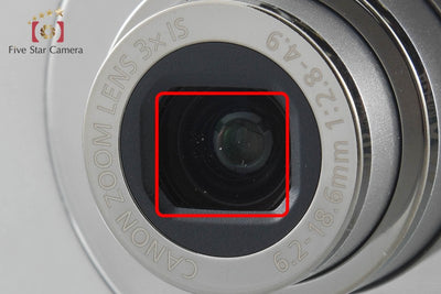 【中古】Canon キヤノン IXY Digital 25 IS シルバー コンパクトデジタルカメラ