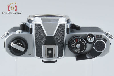 【中古】Nikon ニコン ニュー FM2 後期 シルバー フィルム一眼レフカメラ