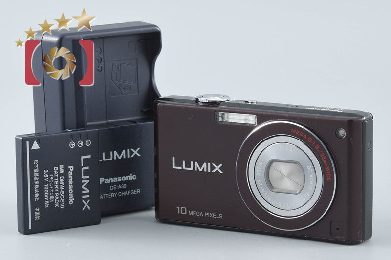 【中古】Panasonic パナソニック LUMIX DMC-FX37 ショコラブラウン コンパクトデジタルカメラ