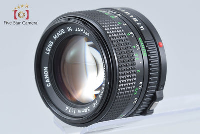 【中古】Canon キヤノン New FD 50mm f/1.4