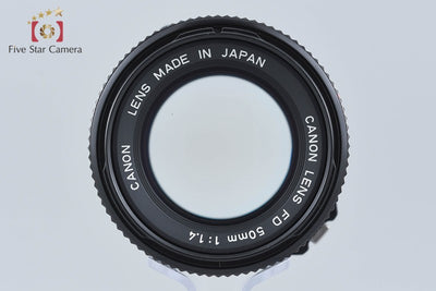 【中古】Canon キヤノン New FD 50mm f/1.4
