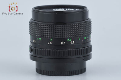 【中古】Canon キヤノン New FD 50mm f/1.4