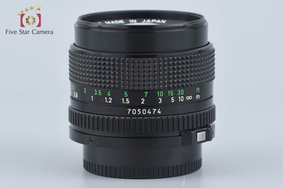 【中古】Canon キヤノン New FD 50mm f/1.4