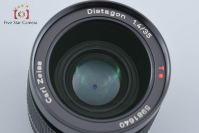 【中古】CONTAX コンタックス Carl Zeiss Distagon 35mm f/1.4 T* AEG