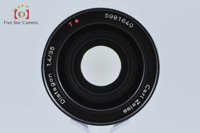 【中古】CONTAX コンタックス Carl Zeiss Distagon 35mm f/1.4 T* AEG
