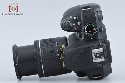 【中古】Nikon ニコン D3400 18-55 VR レンズキット ブラック シャッター回数僅少