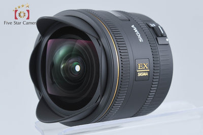 【中古】SIGMA シグマ 10mm f/2.8 EX DC FISHEYE HSM キヤノン用 元箱付き