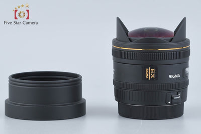 【中古】SIGMA シグマ 10mm f/2.8 EX DC FISHEYE HSM キヤノン用 元箱付き
