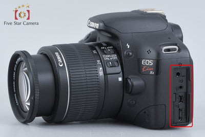 【中古】Canon キヤノン EOS Kiss X4 EF-S 18-55 IS レンズキット