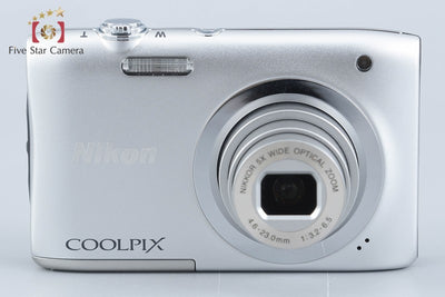 【中古】Nikon ニコン COOLPIX A100 シルバー コンパクトデジタルカメラ 元箱付き