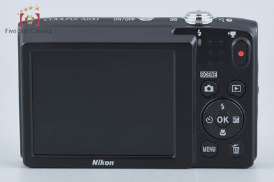 【中古】Nikon ニコン COOLPIX A100 シルバー コンパクトデジタルカメラ 元箱付き