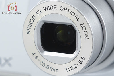 【中古】Nikon ニコン COOLPIX A100 シルバー コンパクトデジタルカメラ 元箱付き