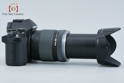 【中古】OLYMPUS オリンパス OM-D E-M5 Mark II ブラック 14-150mm II レンズキット 元箱付き