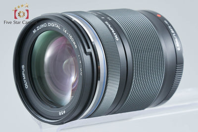 【中古】OLYMPUS オリンパス OM-D E-M5 Mark II ブラック 14-150mm II レンズキット 元箱付き