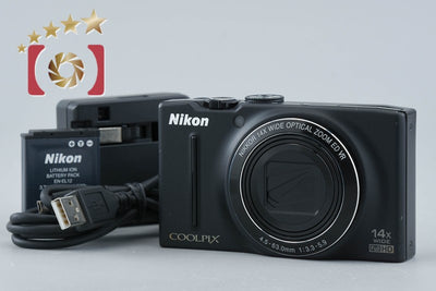 【中古】Nikon ニコン COOLPIX S8200 ノーブルブラック コンパクトデジタルカメラ
