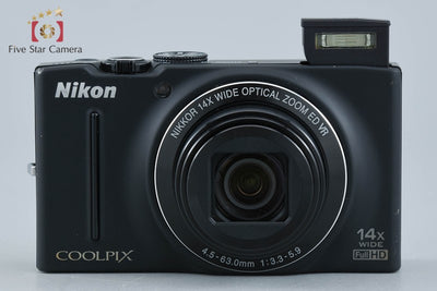 【中古】Nikon ニコン COOLPIX S8200 ノーブルブラック コンパクトデジタルカメラ