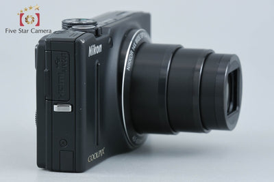 【中古】Nikon ニコン COOLPIX S8200 ノーブルブラック コンパクトデジタルカメラ