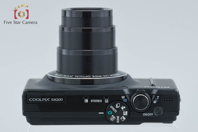 【中古】Nikon ニコン COOLPIX S8200 ノーブルブラック コンパクトデジタルカメラ