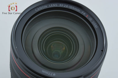 【中古】Canon キヤノン RF 24-105mm f/4 L IS USM 元箱付き