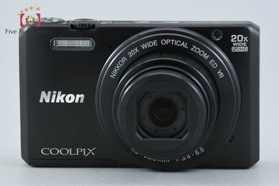 【中古】Nikon ニコン COOLPIX S7000 ブラック コンパクトデジタルカメラ