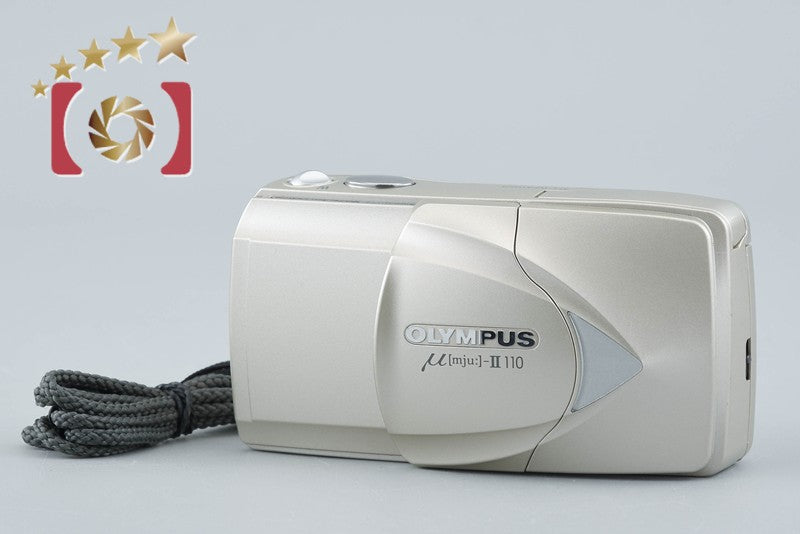 【中古】OLYMPUS オリンパス μ[mju:]-II ミューII 110 コンパクトフィルムカメラ