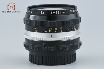 【中古】Nikon ニコン NIKKOR-H Auto 28mm f/3.5