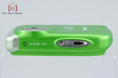 【中古】FUJIFILM 富士フイルム FINEPIX Z33WP グリーン コンパクトデジタルカメラ