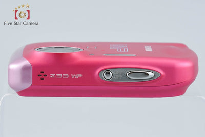 【中古】FUJIFILM 富士フイルム FINEPIX Z33WP ピンク コンパクトデジタルカメラ